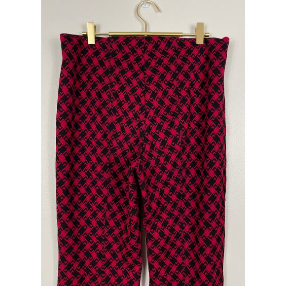 Maeve Red and Black Wide Leg Pants - Picture 8 of 12